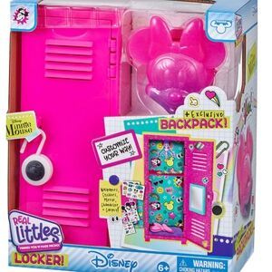 Brand New Disney Real Littles Minnie Mouse Locker Set - Pink